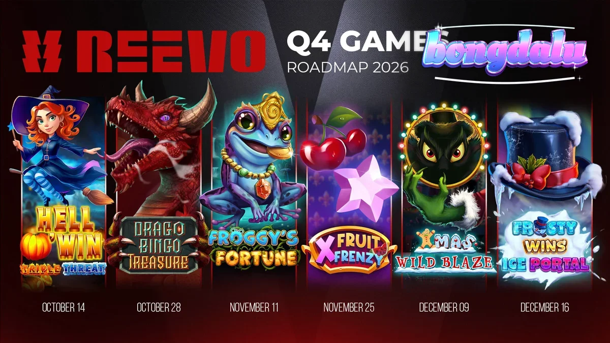 Đồ họa chủ đề lễ hội và Halloween cho các trò chơi slot mới của REEVO